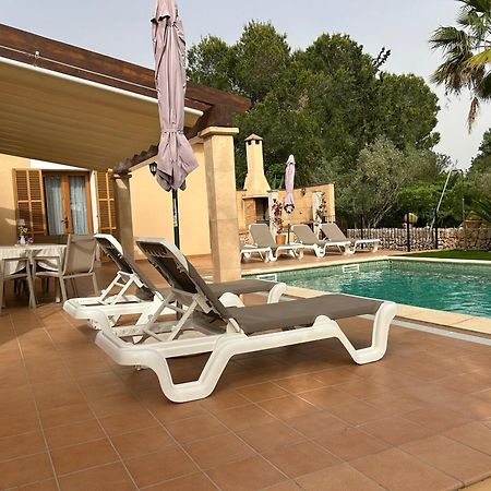Casa Rural, Finca Rustica Con Piscina Cas Padrins De Campos, Mallorca Kültér fotó