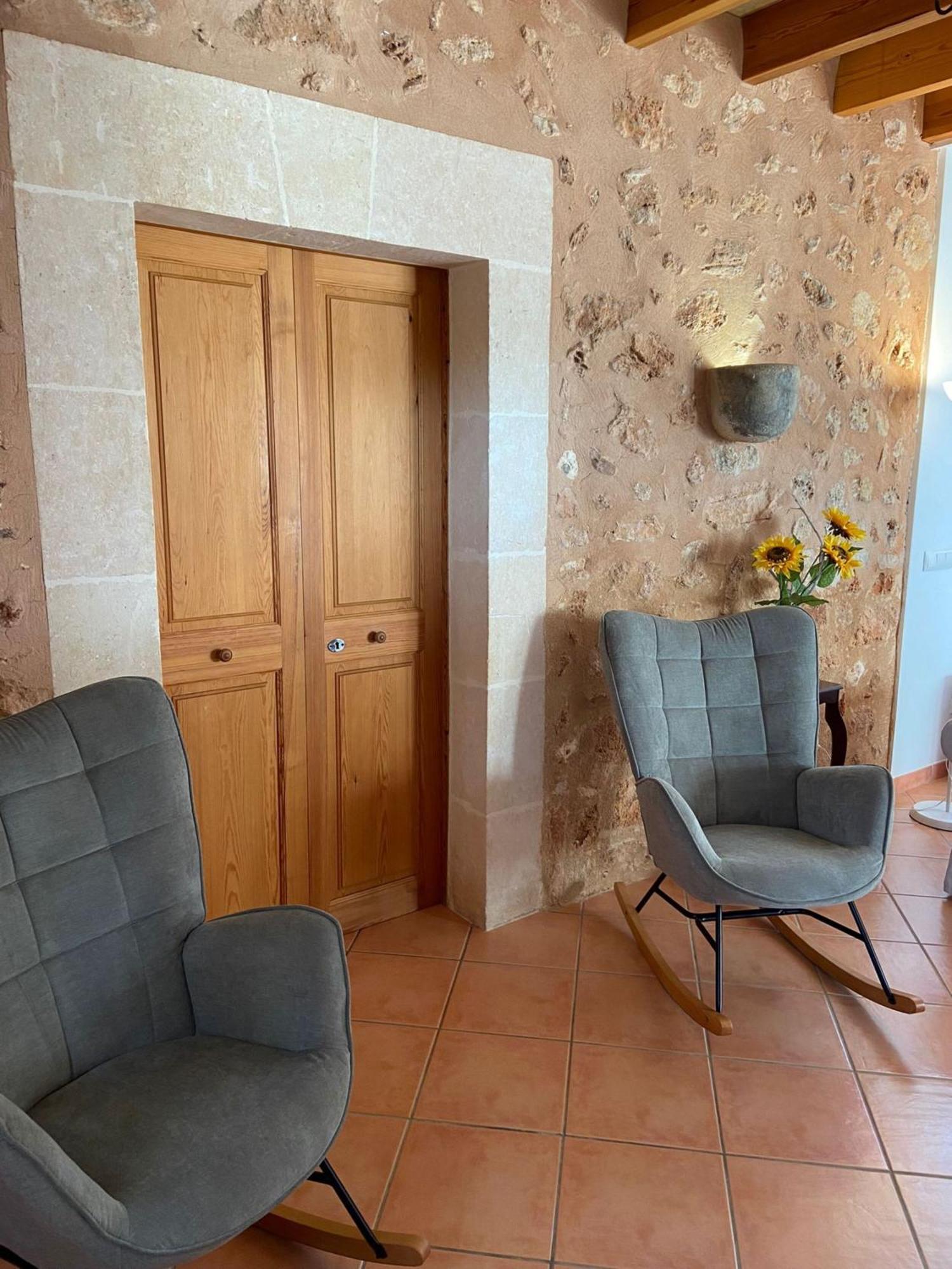 Casa Rural, Finca Rustica Con Piscina Cas Padrins De Campos, Mallorca Kültér fotó