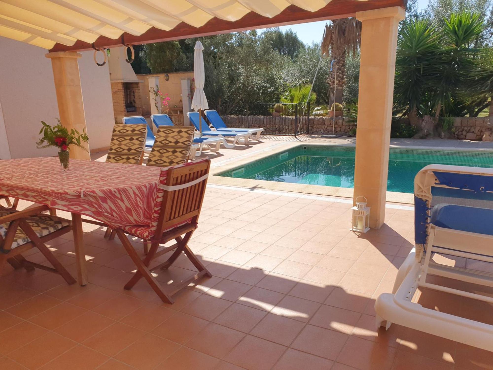 Casa Rural, Finca Rustica Con Piscina Cas Padrins De Campos, Mallorca Kültér fotó