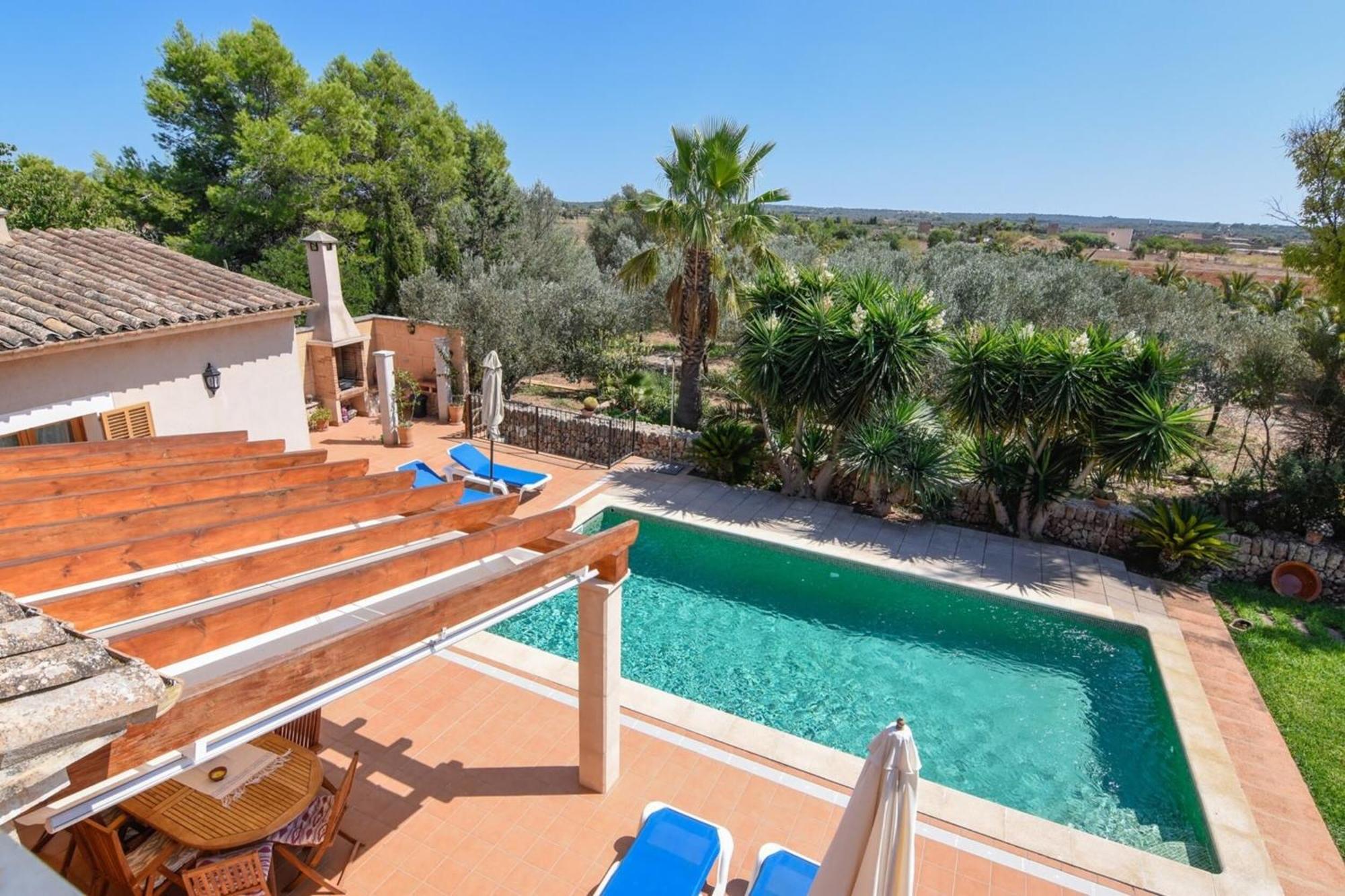 Casa Rural, Finca Rustica Con Piscina Cas Padrins De Campos, Mallorca Kültér fotó