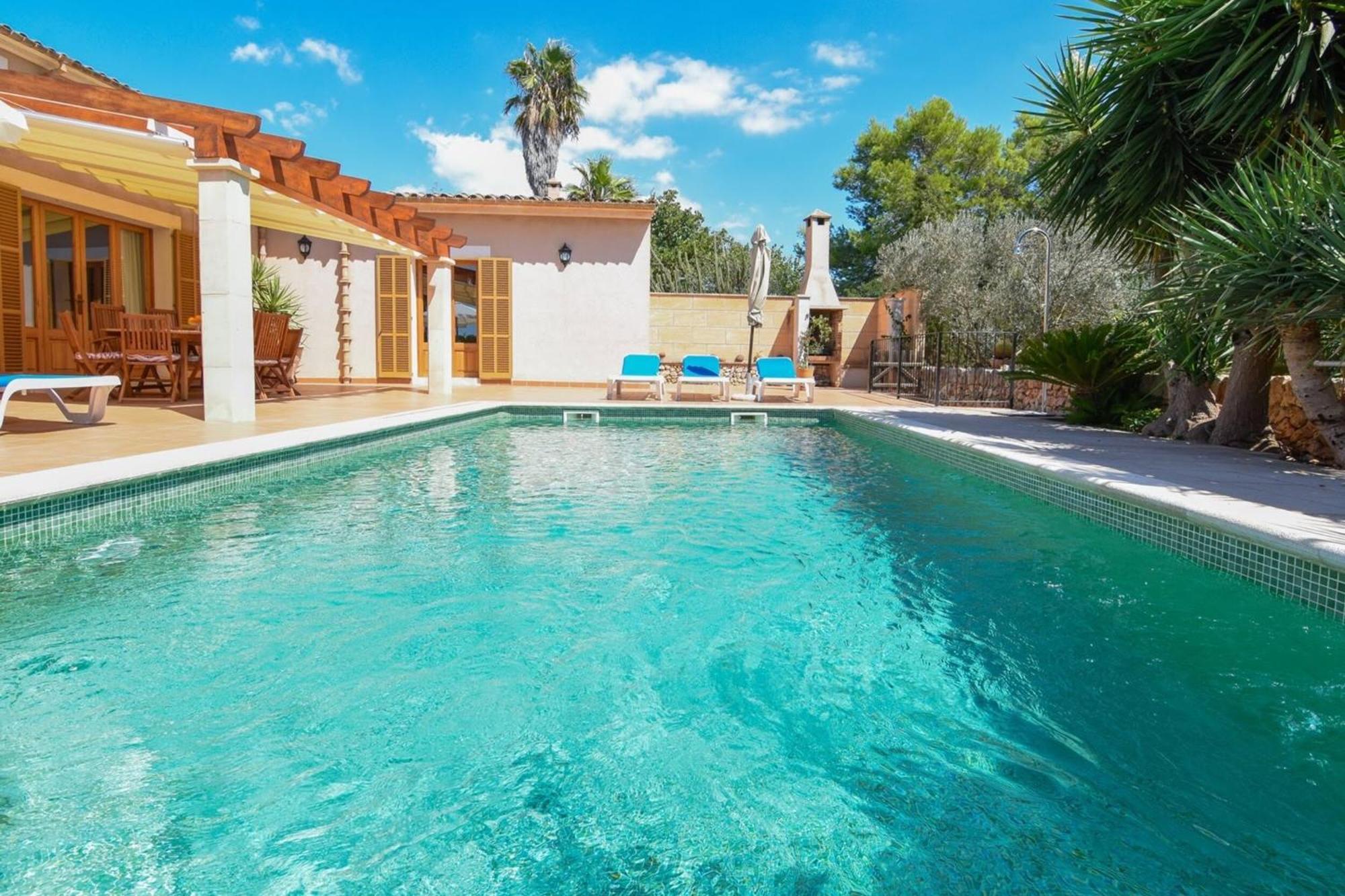 Casa Rural, Finca Rustica Con Piscina Cas Padrins De Campos, Mallorca Kültér fotó