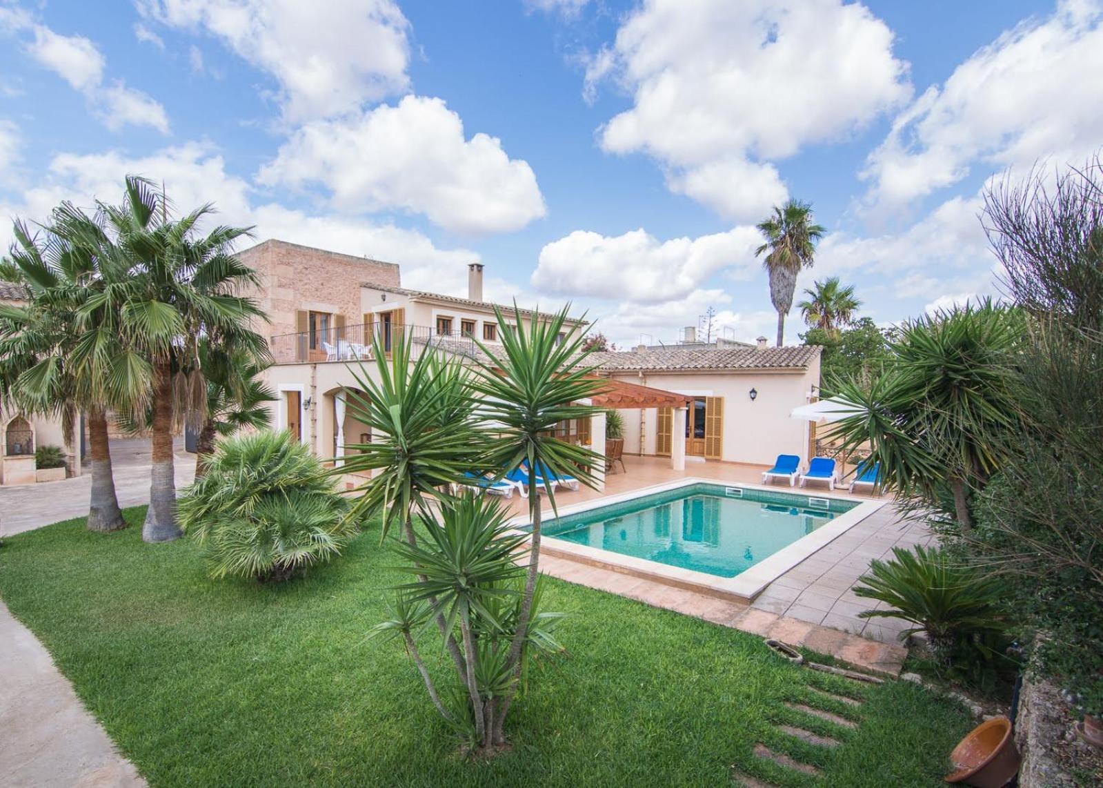Casa Rural, Finca Rustica Con Piscina Cas Padrins De Campos, Mallorca Kültér fotó