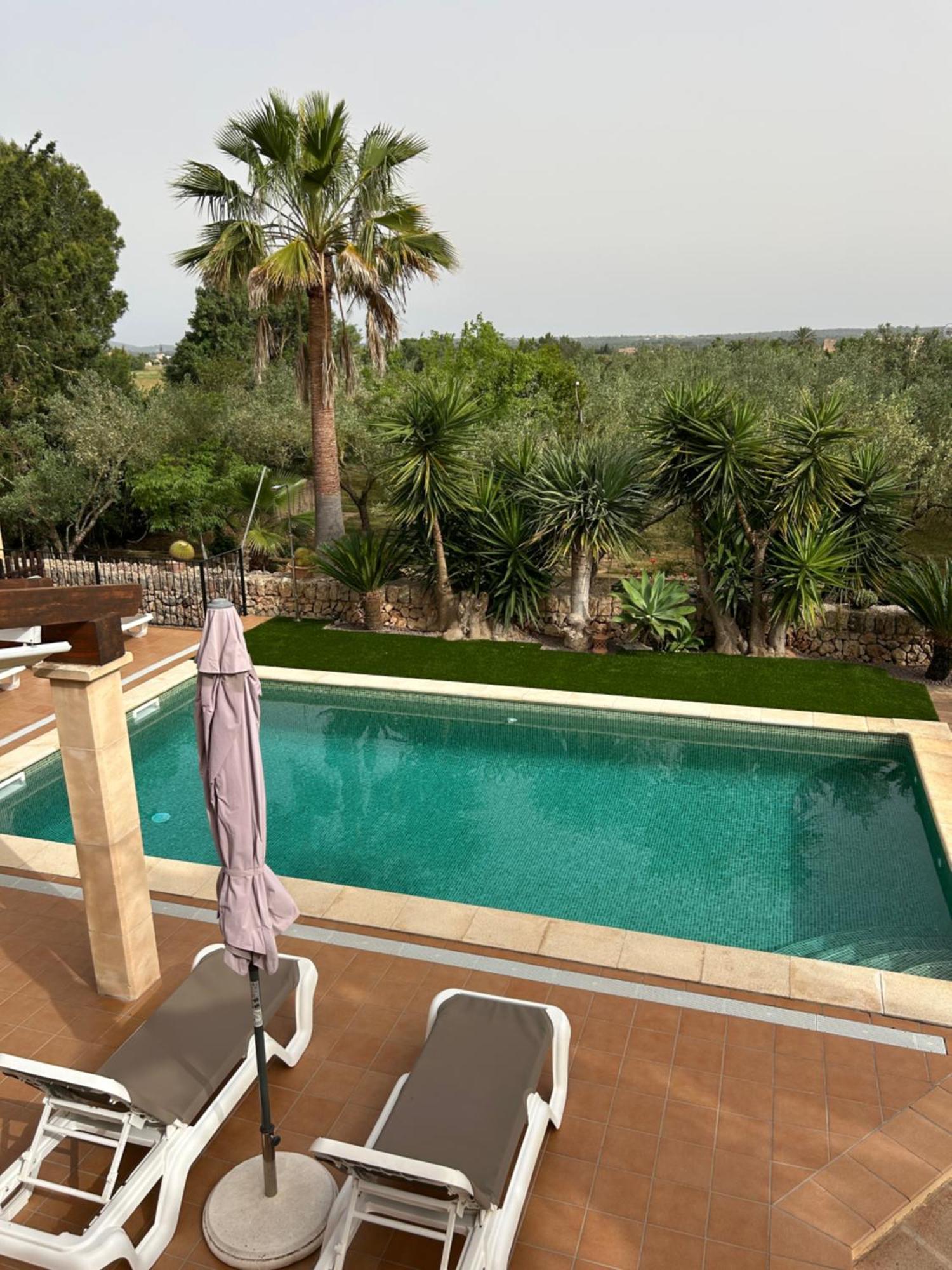 Casa Rural, Finca Rustica Con Piscina Cas Padrins De Campos, Mallorca Kültér fotó