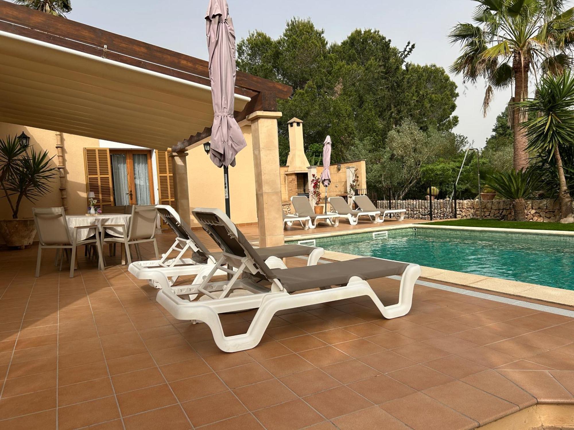 Casa Rural, Finca Rustica Con Piscina Cas Padrins De Campos, Mallorca Kültér fotó