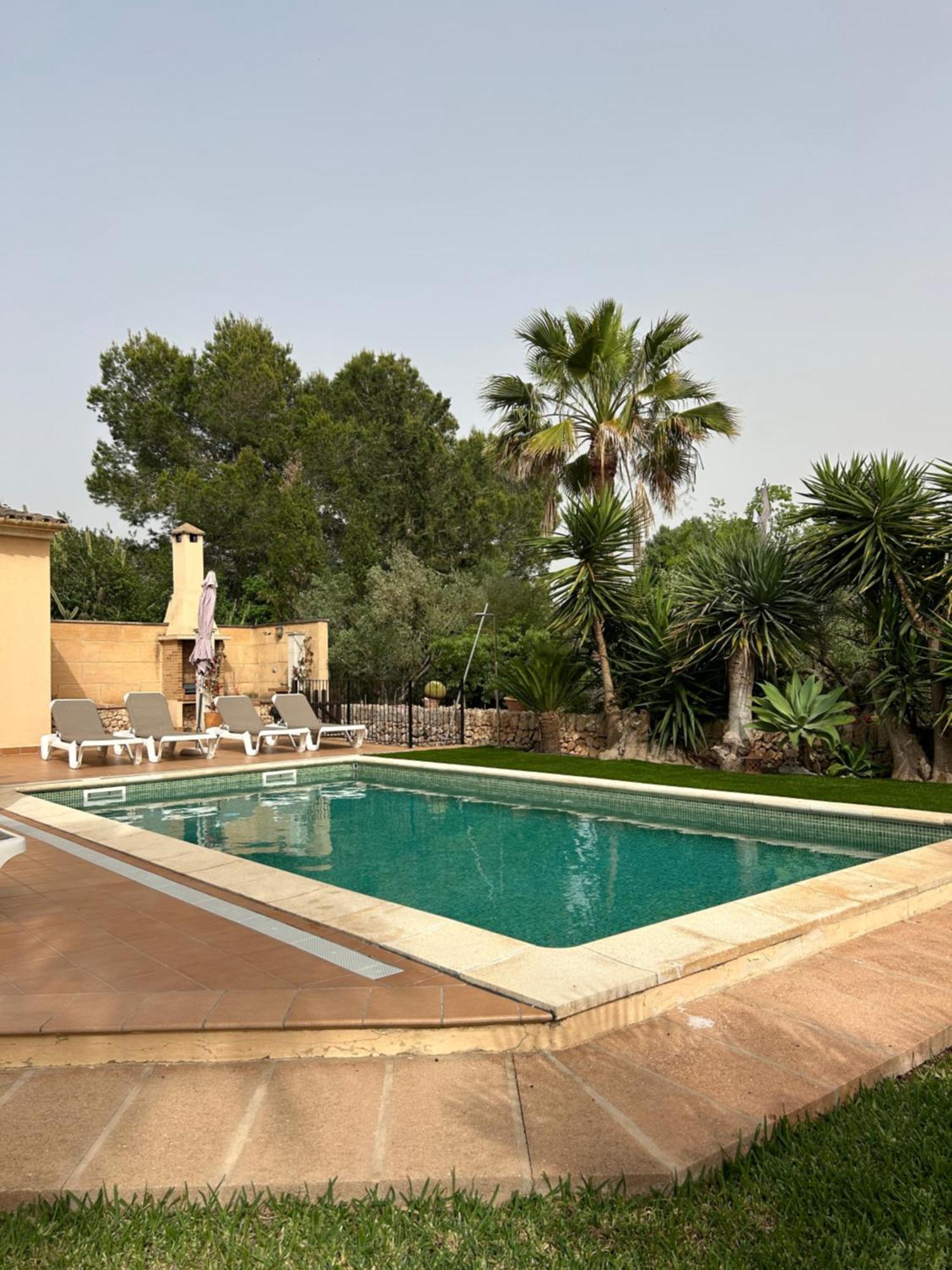 Casa Rural, Finca Rustica Con Piscina Cas Padrins De Campos, Mallorca Kültér fotó